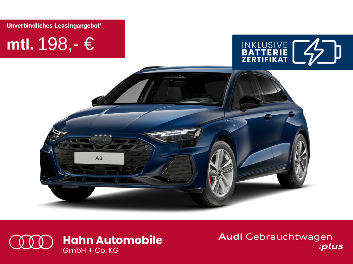 Audi a3 — Audi A3 Sportback TFSIe S-trc S-Line Matrix Virtual Cam