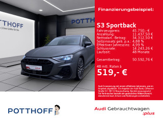 Audi S3 Sportback TFSI Q NAVI+ MATRIX PDC SITZHZG KAMERA