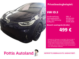 Volkswagen ID.3 GTX FIRE & ICE PANO KAMERA NAVI LM20