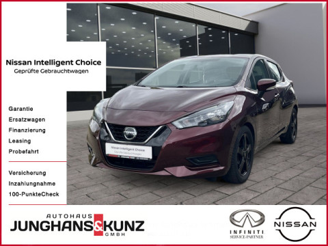 Automodell: Micra in der Farbe rot