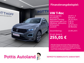 Volkswagen T-Roc 1.5 TSI DSG SPORT AHK NAVI KAMERA PDC