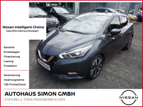 Automodell: Micra in der Farbe grau