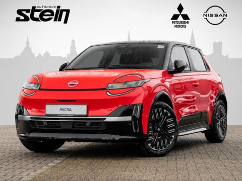 Automodell: Micra in der Farbe rot