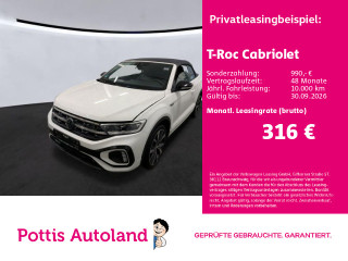 Volkswagen T-Roc Cabriolet 1.5 TSI DSG R-LINE IQ.LIGHT NAVI PDC SITZHZG