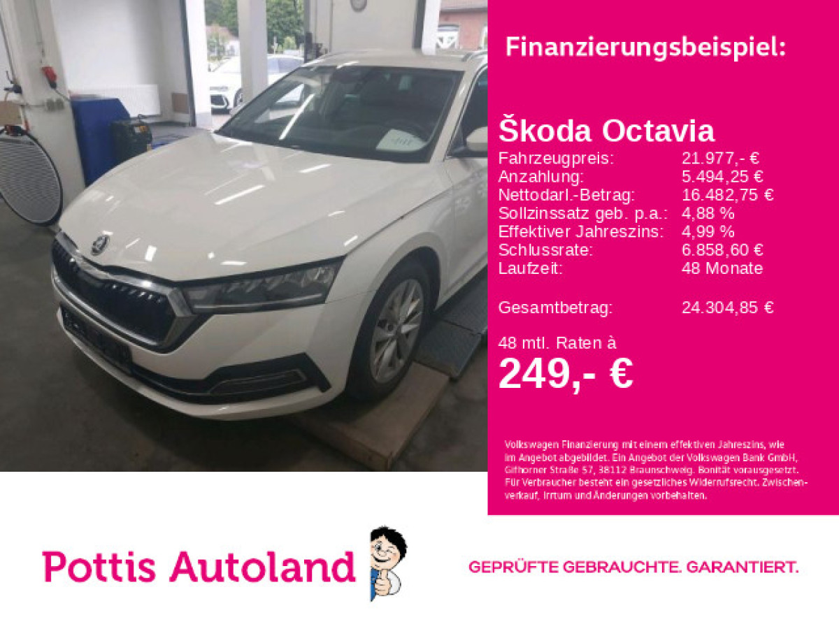 Thumb 0: Škoda Octavia Combi 2.0 TDI DSG STYLE NAVI HuD SITZHZG LED