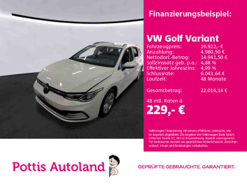 Bild 0: Volkswagen Golf Variant 2.0 TDI DSG LIFE NAVI KAMERA SITZHZG LED