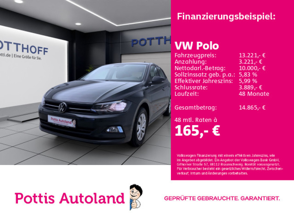 Thumb 0: Volkswagen Polo 1.0 MPI COMFORTLINE NAVI KLIMA PDC DAB+