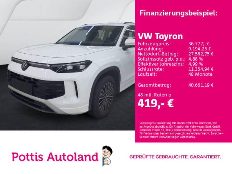 Bild 0: Volkswagen Tayron 1.5 eTSI DSG LIFE AHK NAVI IQ.LIGHT KAMERA