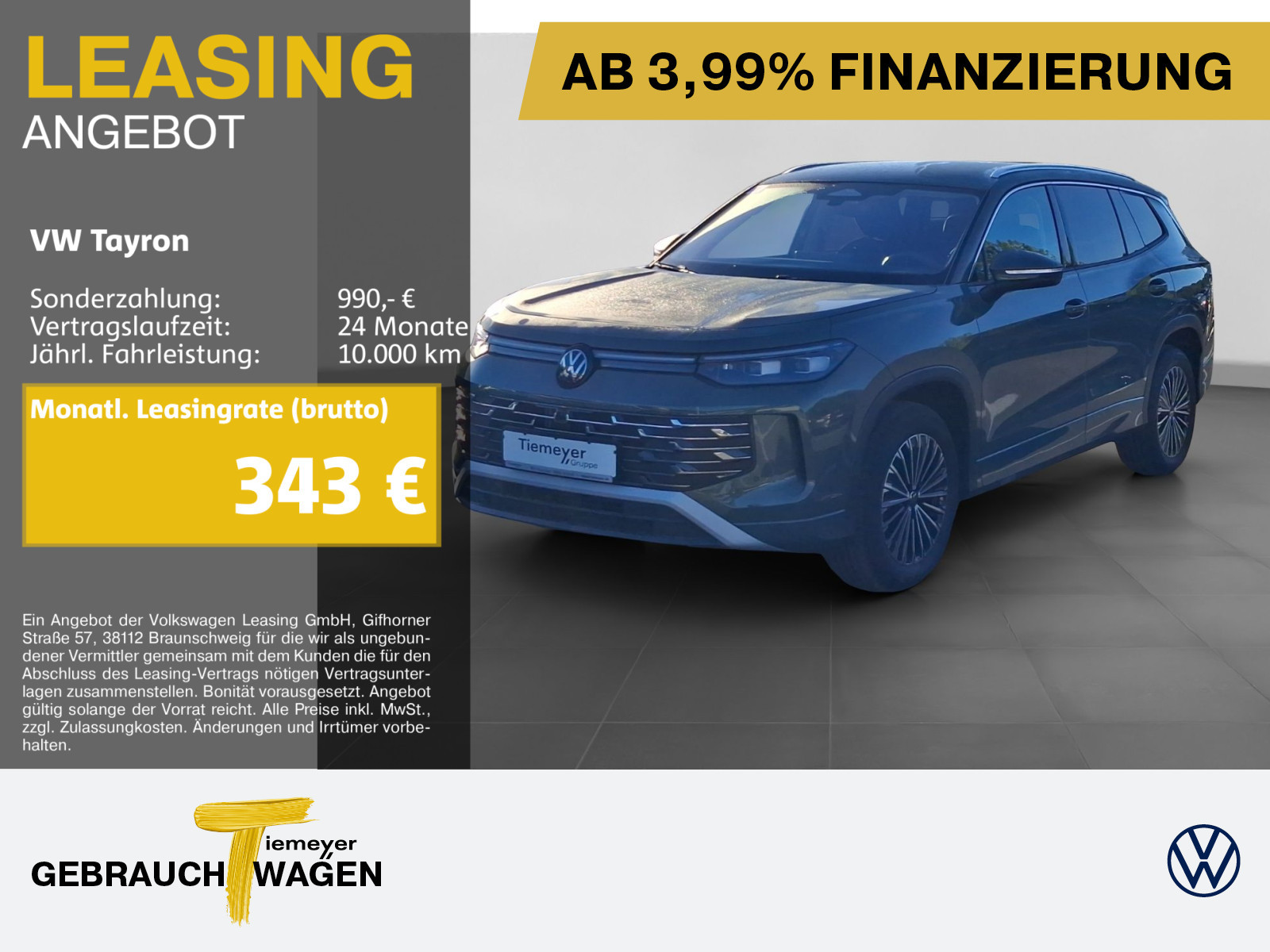 Volkswagen Tayron 2.0 TSI