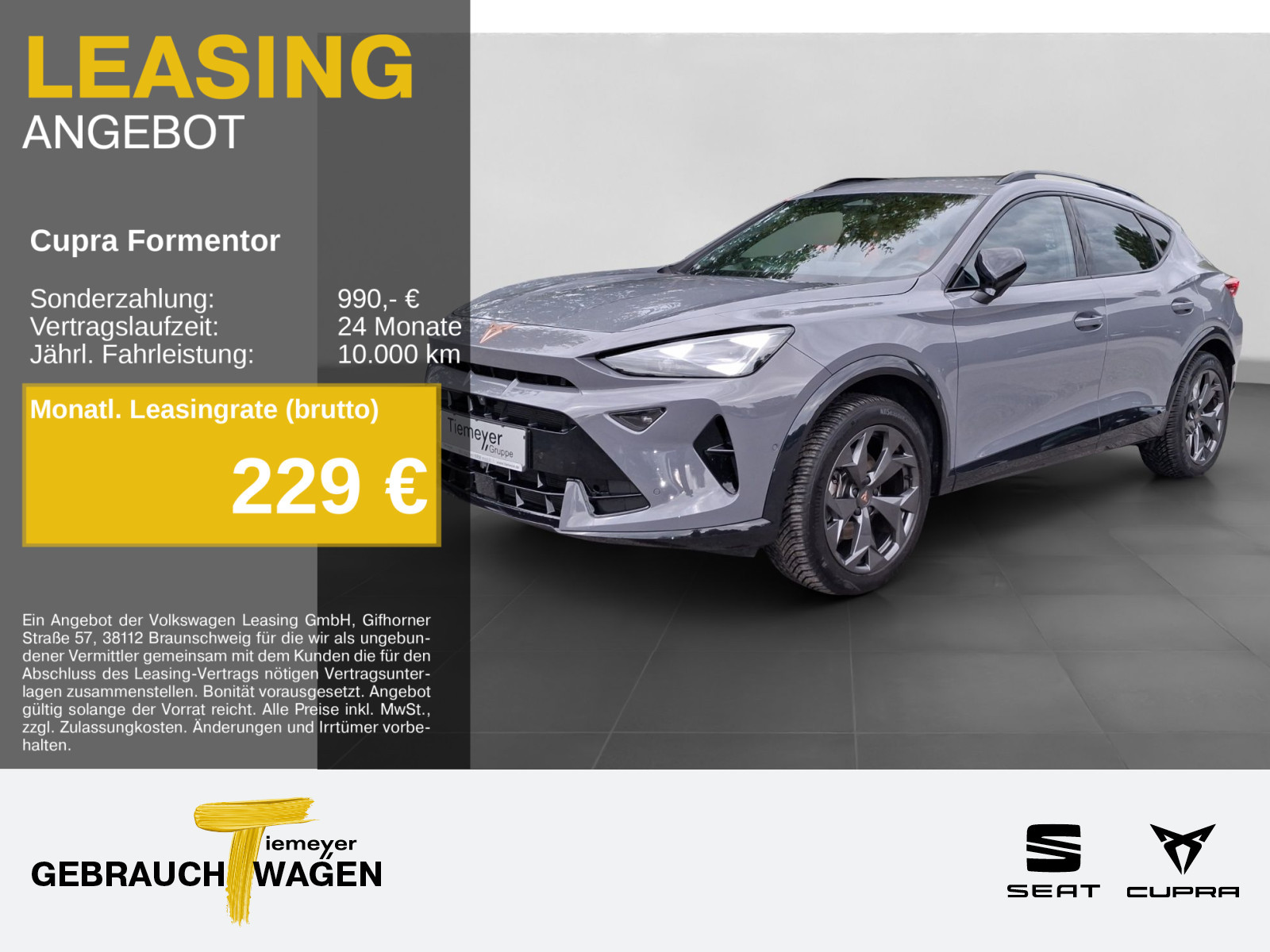 Cupra Formentor 1,5 eTSI Cupra Formentor 1,5 eTSI