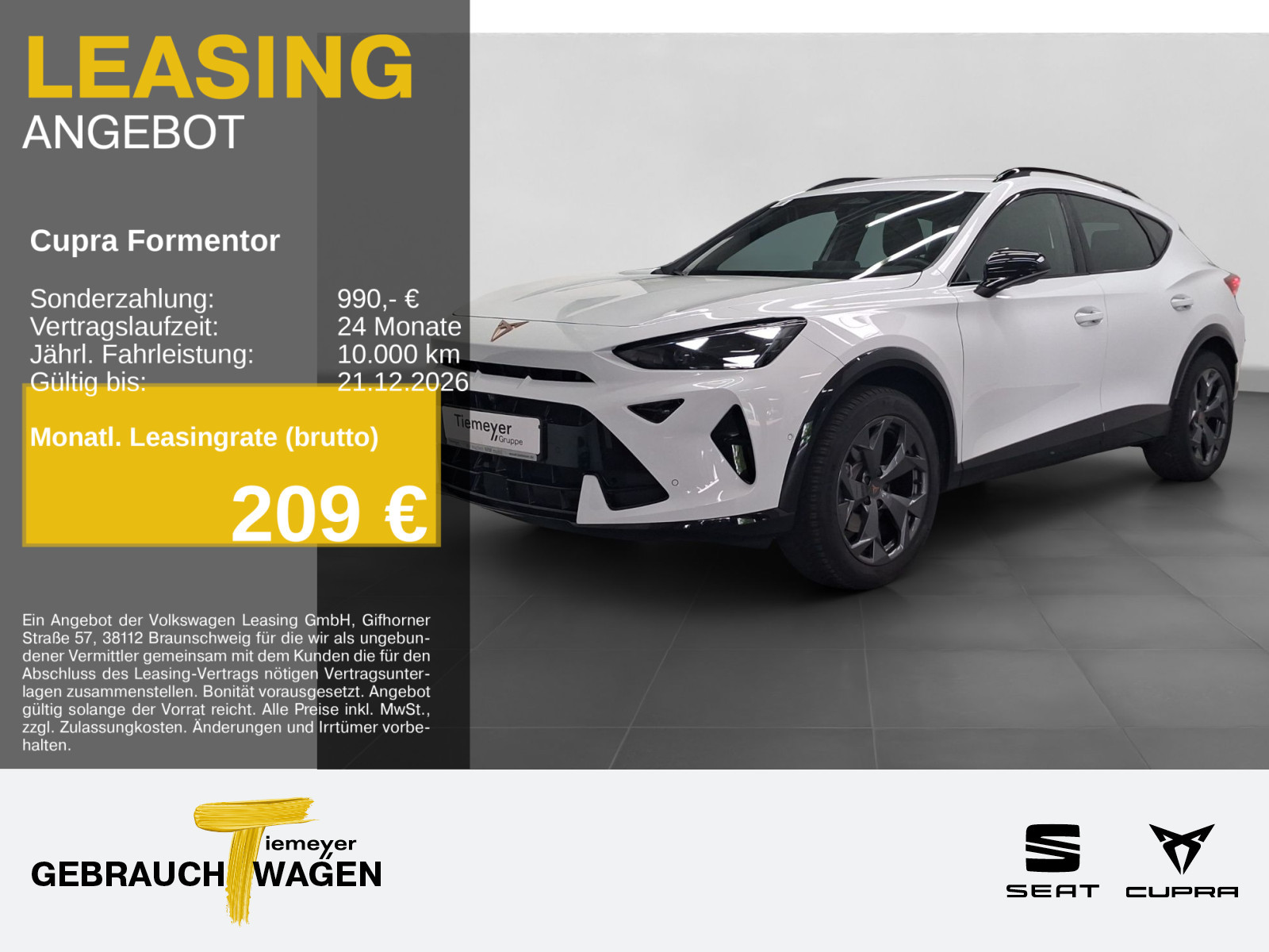 Cupra Formentor 1.5 eTSI Cupra Formentor 1.5 eTSI