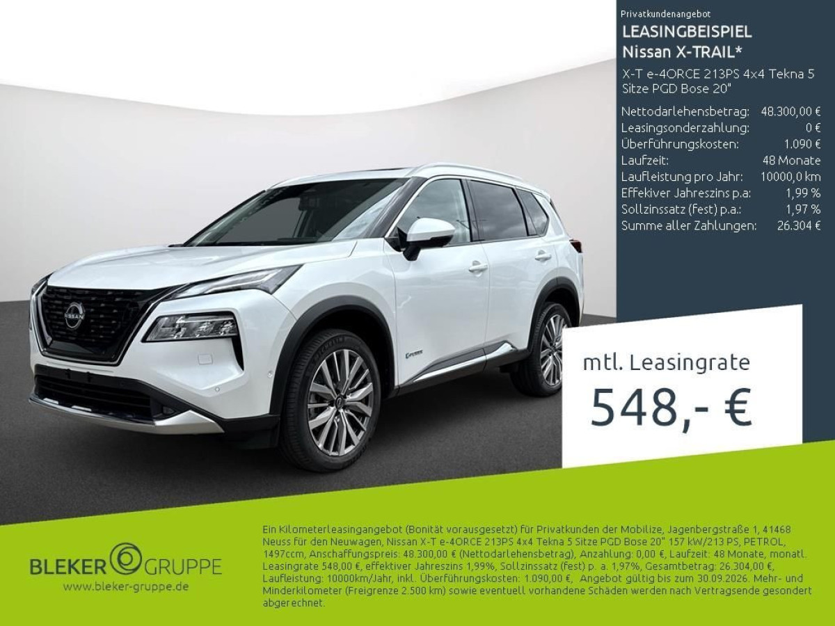 Ansicht 1 - Gebrauchtwagen Fahrzeug, Modell X-Trail der Marke Nissan von Verkäufer Autohaus Bleker GmbH