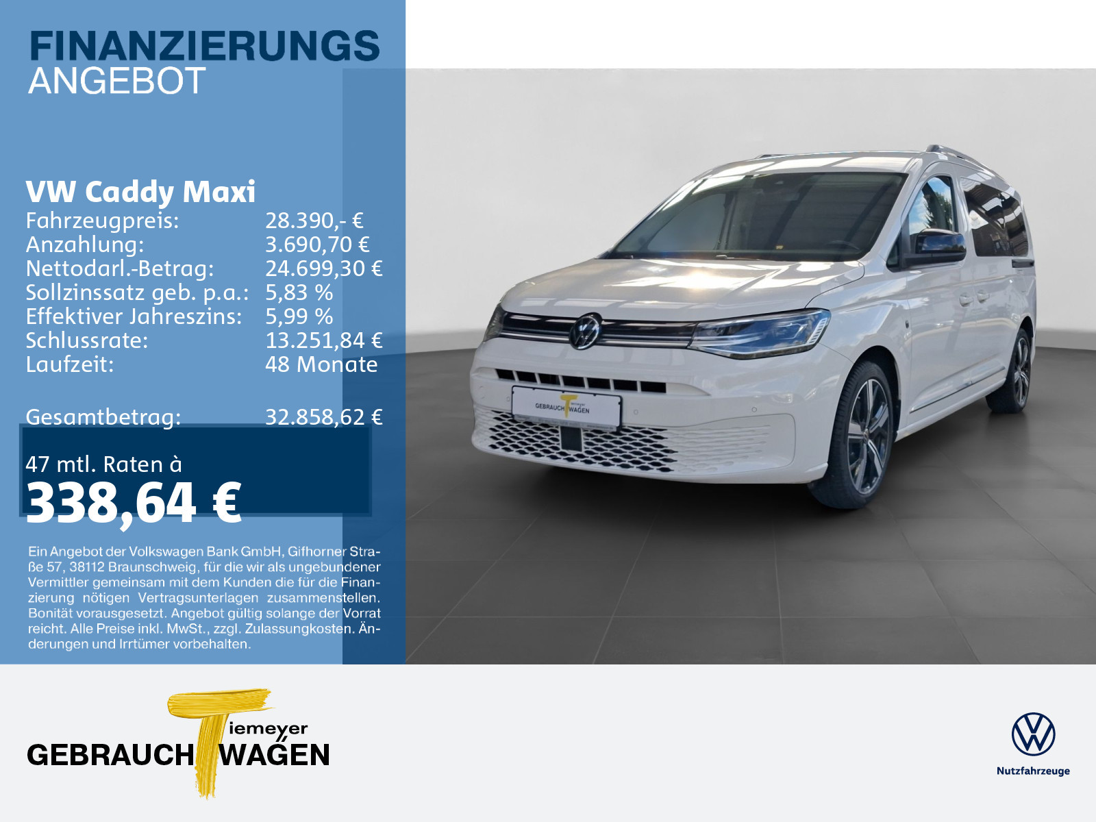 Volkswagen Caddy Maxi 2.0