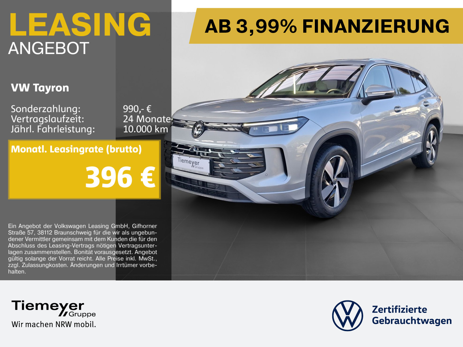Volkswagen Tayron 2.0 TDI Volkswagen Tayron 2.0 TDI