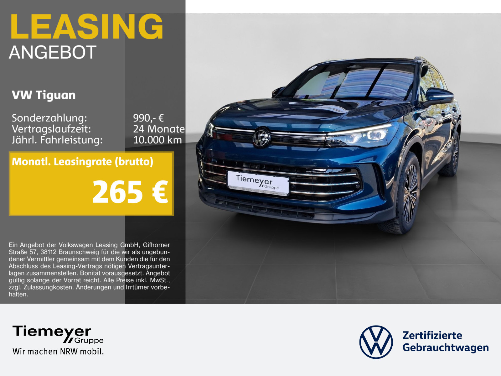 Volkswagen Tiguan 1.5 eTSI Volkswagen Tiguan 1.5 eTSI