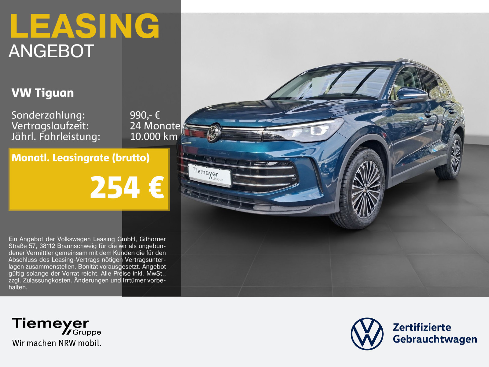Volkswagen Tiguan 1.5 eTSI Volkswagen Tiguan 1.5 eTSI