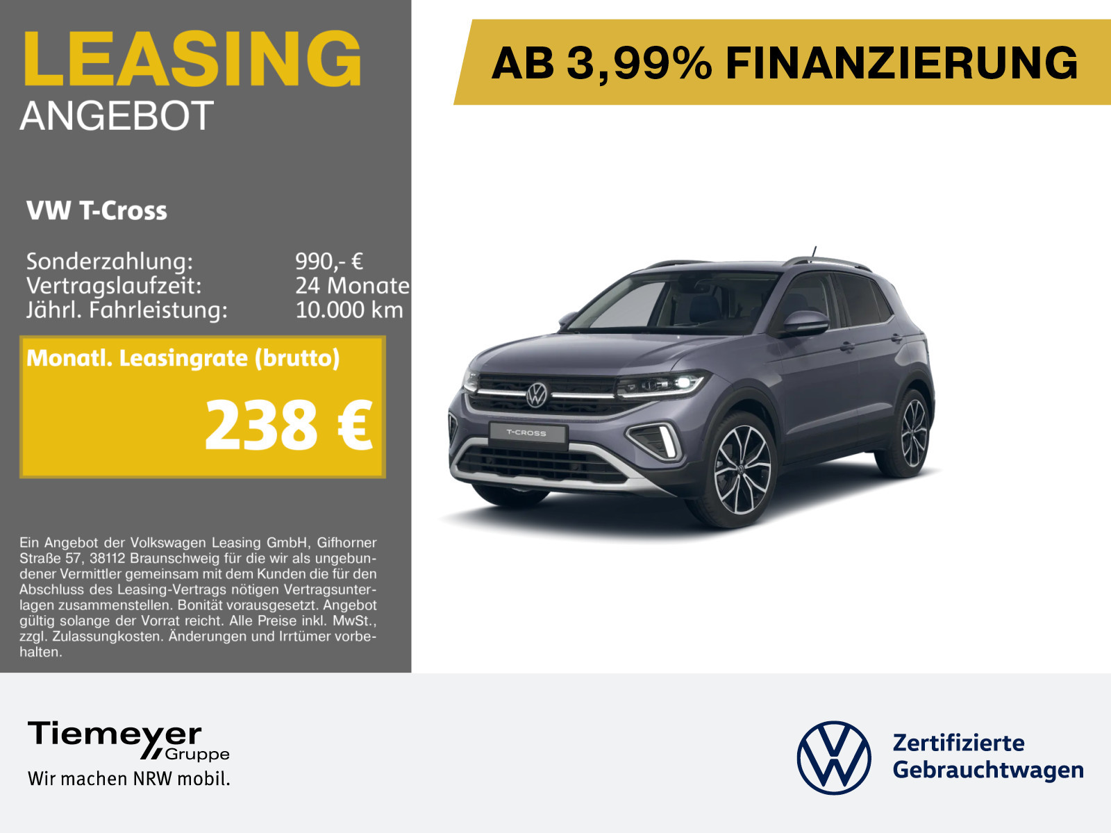 Volkswagen T-Cross 1.5 TSI Volkswagen T-Cross 1.5 TSI