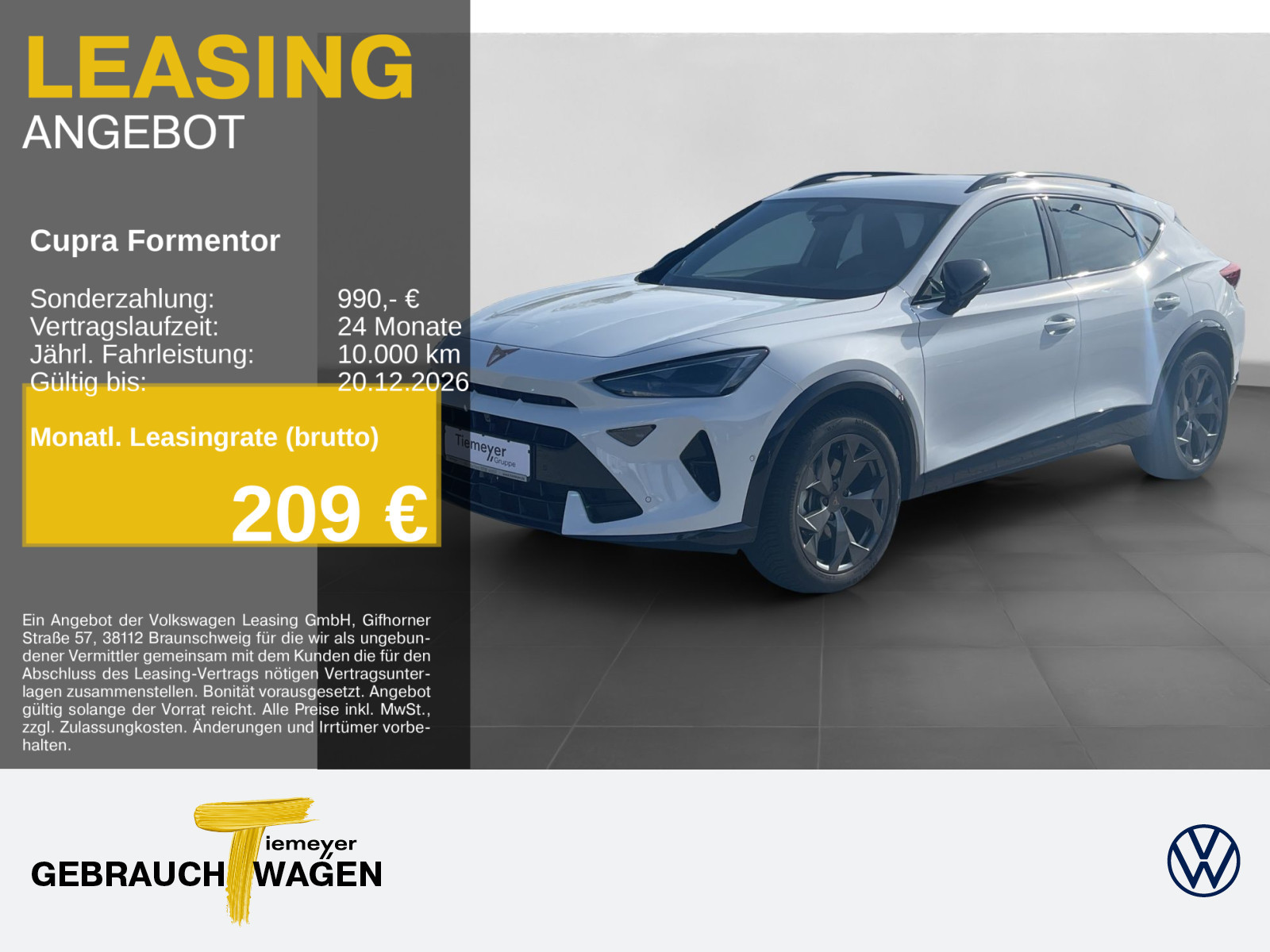 Cupra Formentor 1.5 eTSI Cupra Formentor 1.5 eTSI
