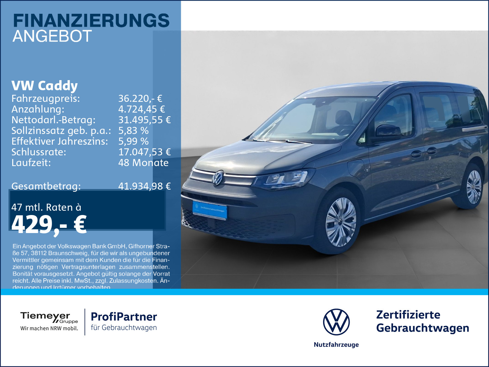 Volkswagen Caddy eHybrid MAXI Volkswagen Caddy eHybrid MAXI