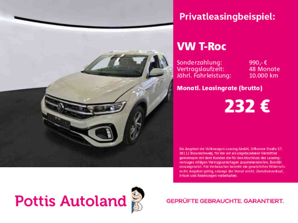 Thumb 0: Volkswagen T-Roc 1.0 TSI R-LINE SITZHZG PDC LED+