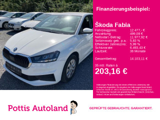 Škoda Fabia 1.0 MPI ACTIVE PDC LED SHZG SWING