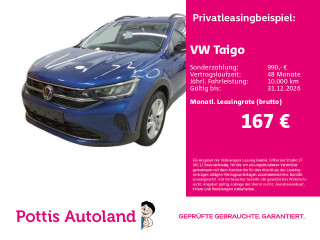Volkswagen Taigo 1.0 TSI ENERGY KLIMA PDC LED SHZG