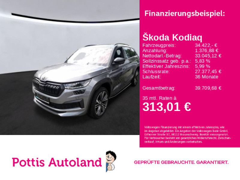 Bild 0: Škoda Kodiaq 2.0 TDI DSG 4x4 SPORTLINE STDHZG PANO AHK NAVI