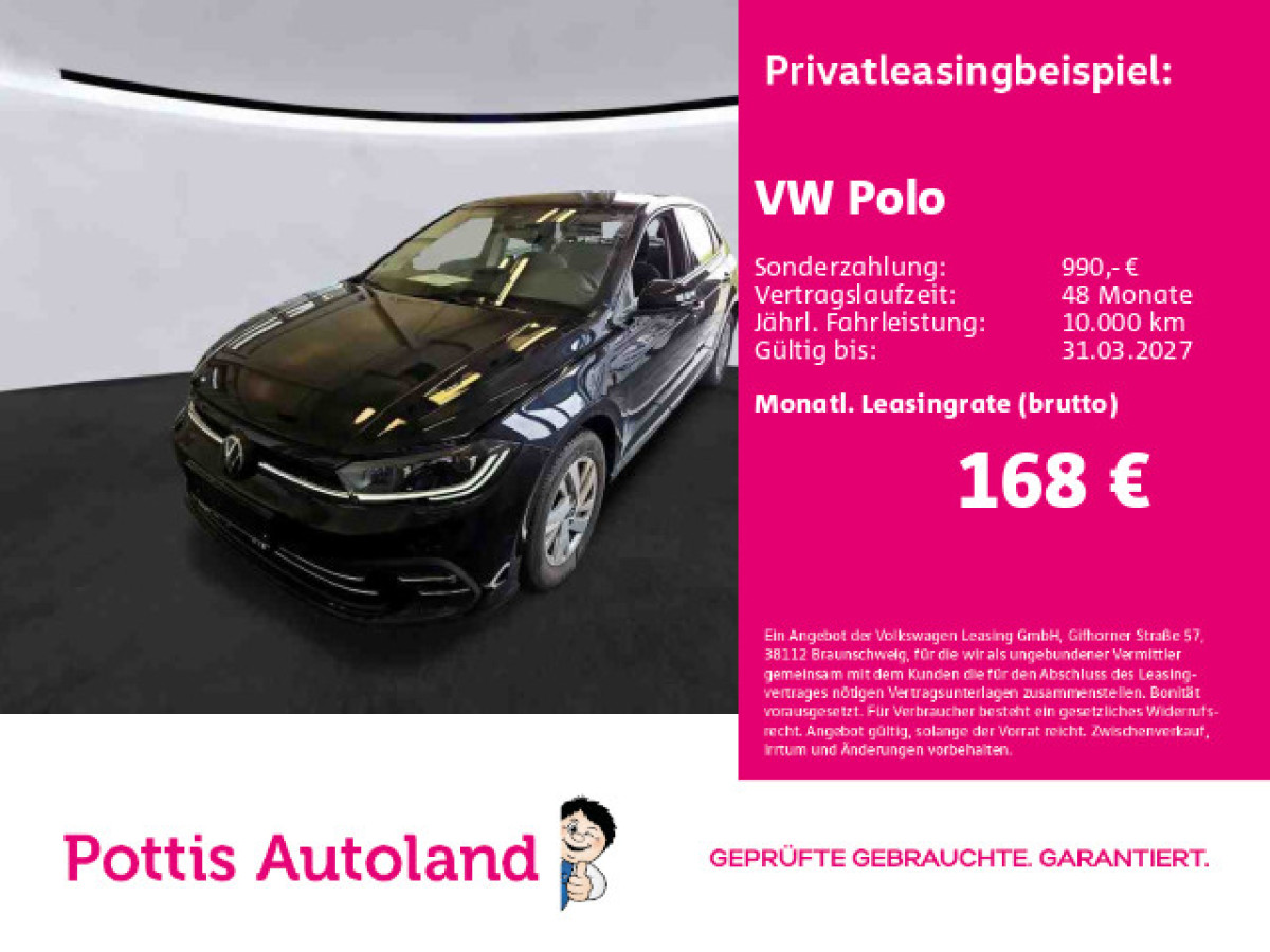 Thumb 0: Volkswagen Polo 1.0 TSI STYLE PANO SITZHZG PDC LED