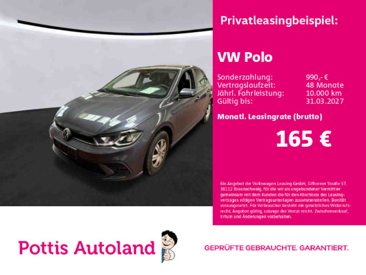 Thumb 0: Volkswagen Polo 1.0 MPI AHK PDC SITZHZG LED KLIMA