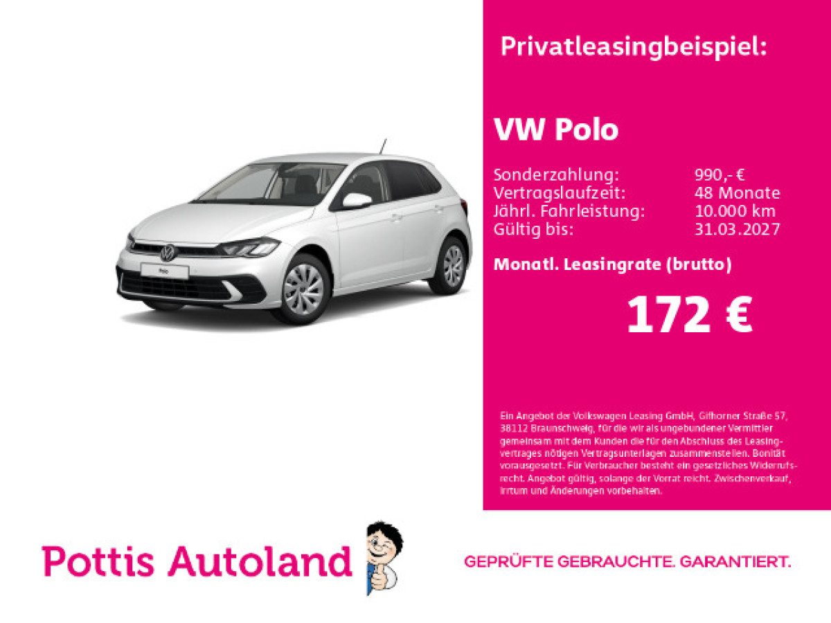 Thumb 0: Volkswagen Polo 1.0 MPI LIFE PDC LED SHZG KLIMA