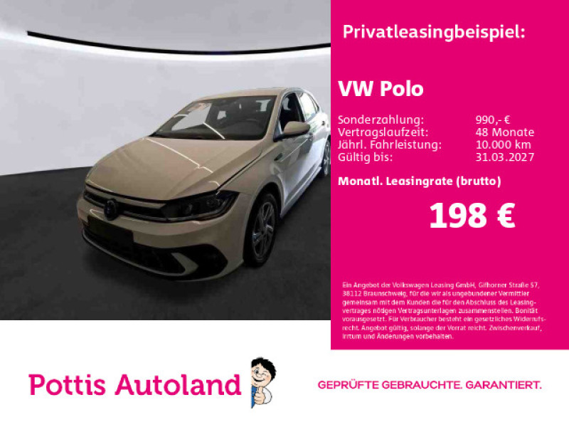 Bild 0: Volkswagen Polo 1.0 TSI R-LINE SITZHZG PDC KLIMA IQ.LIGHT