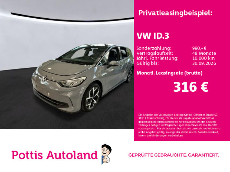Bild 0: Volkswagen ID.3 PRO MOVE NAVI KAMERA LED SITZHZG PDC