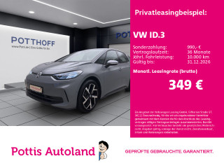 Volkswagen ID.3 PRO MOVE NAVI KAMERA SITZHZG LED