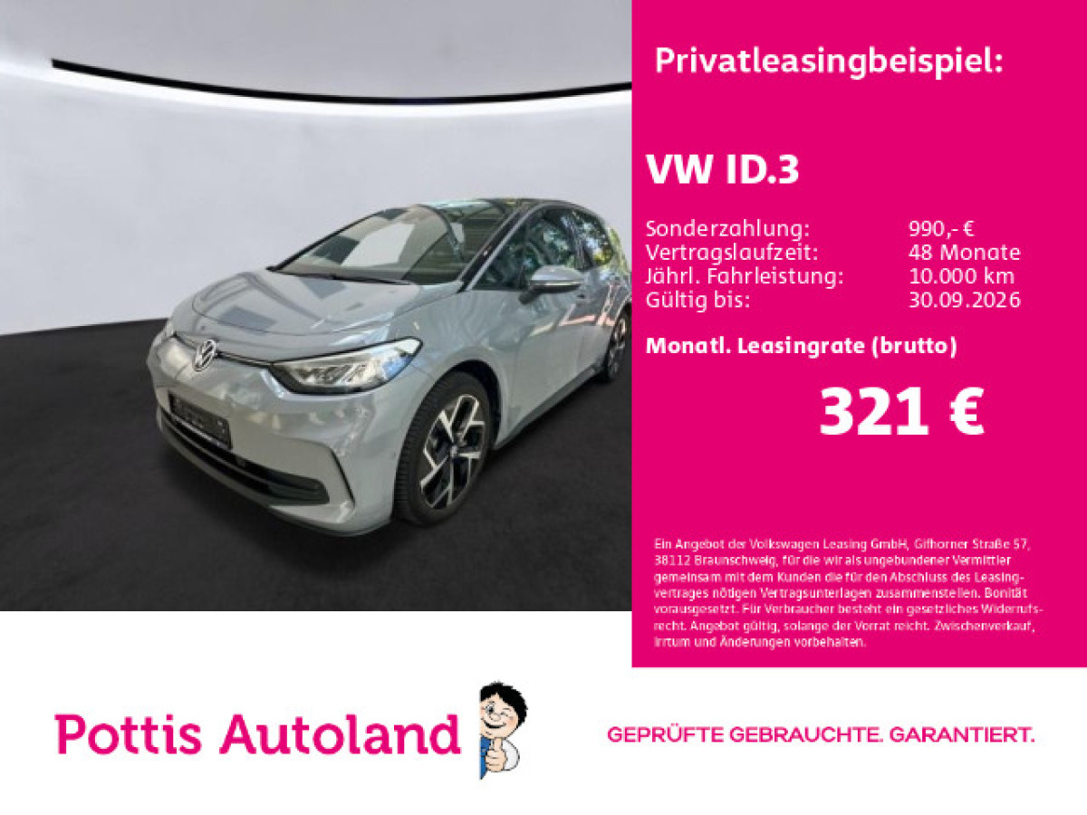Thumb 0: Volkswagen ID.3 PRO MOVE NAVI KAMERA SITZHZG LED PDC