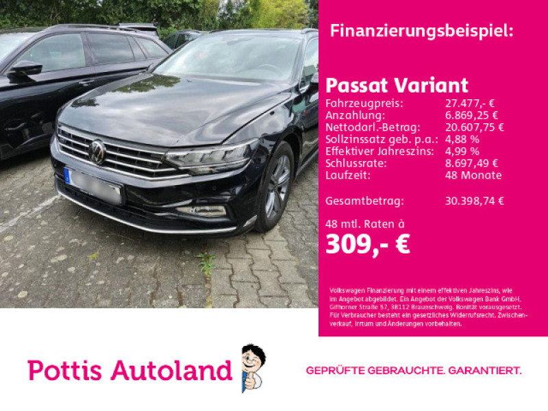 Bild 0: Volkswagen Passat Variant 2.0 TDI DSG BUSINESS NAVI KAMERA KLIMA SHZG