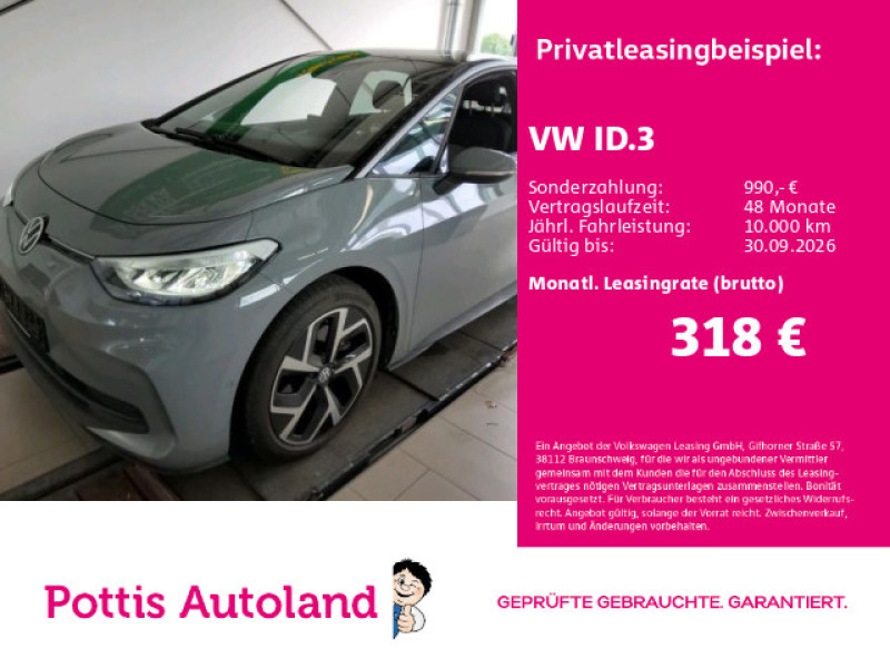 Bild 0: Volkswagen ID.3 PRO MOVE KAMERA NAVI SITZHZG LED PDC
