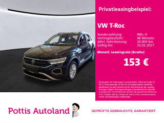 Volkswagen T-Roc 1.0 TSI LIFE NAVI KLIMA SHZG PDC