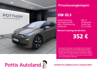 Volkswagen ID.3 PRO MOVE NAVI SITZHZG KAMERA PDC LM19