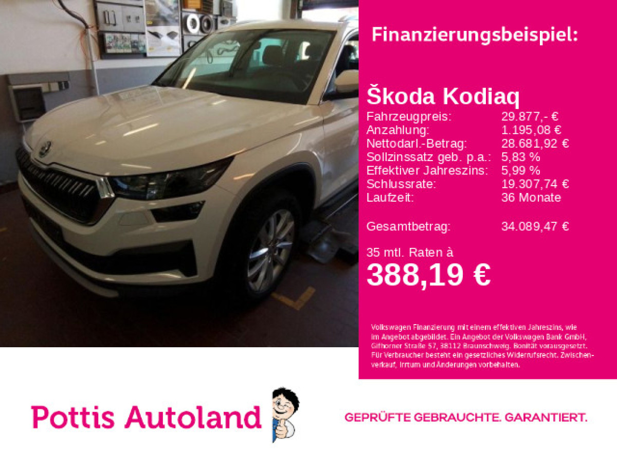 Thumb 0: Škoda Kodiaq 2.0 TSI DSG 4x4 STYLE AHK LED SITZHZG PDC