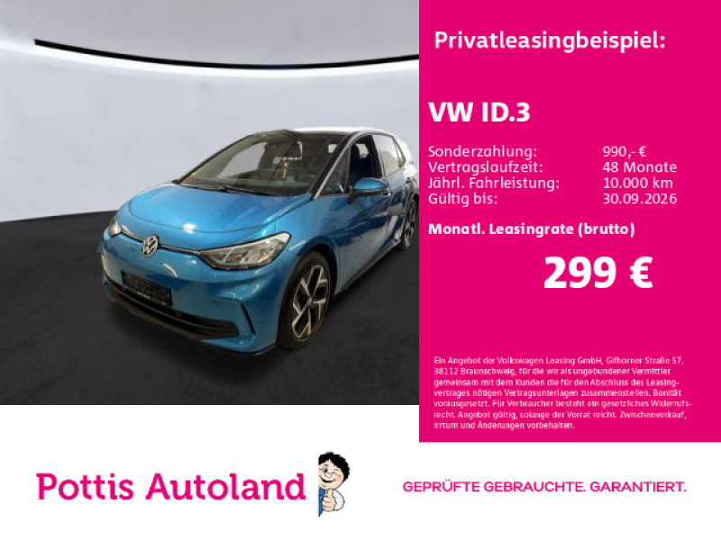Bild 0: Volkswagen ID.3 PRO MOVE KAMERA SITZHZG NAVI PDC LED