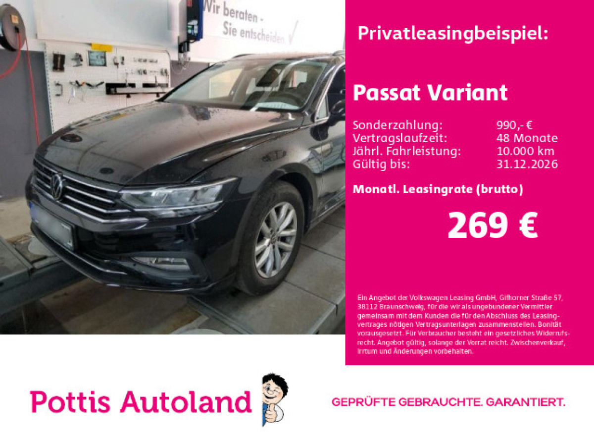 Thumb 0: Volkswagen Passat Variant 2.0 TDI BUSINESS NAVI KAMERA SITZHZG