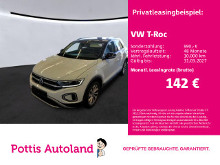 Volkswagen T-Roc 1.0 TSI STYLE NAVI KLIMA PDC SHZG