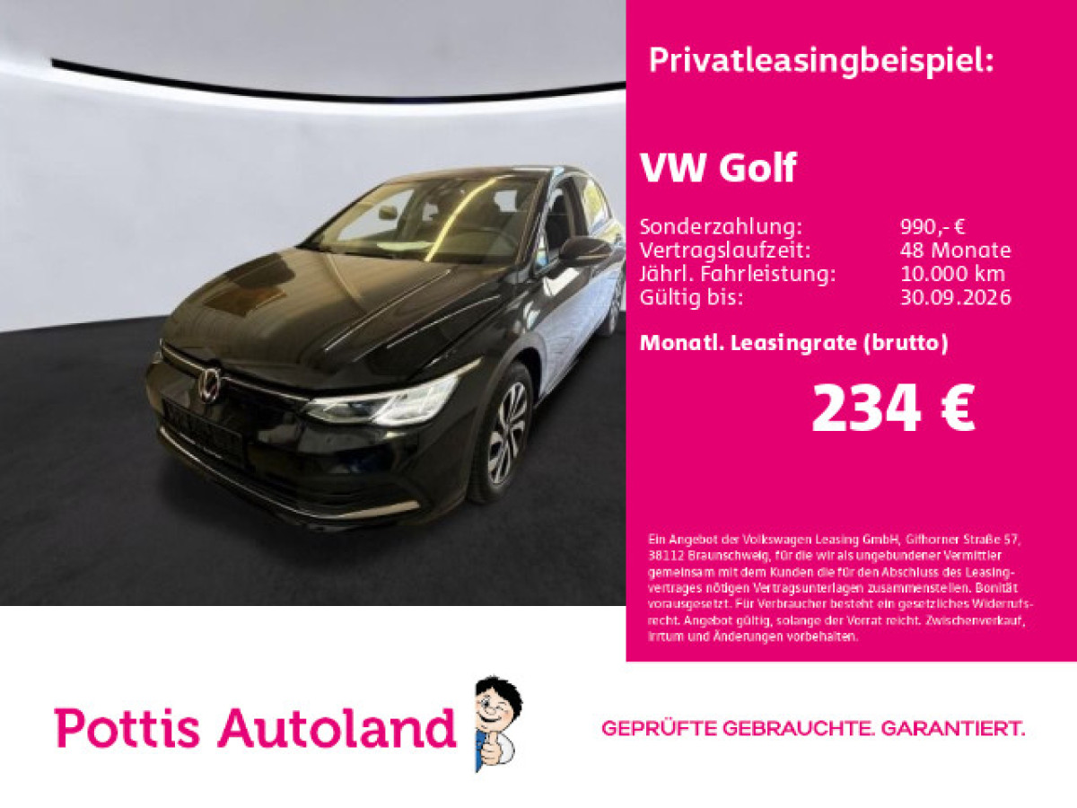 Thumb 0: Volkswagen Golf 1.5 TSI ACTIVE NAVI KLIMA PDC SHZG
