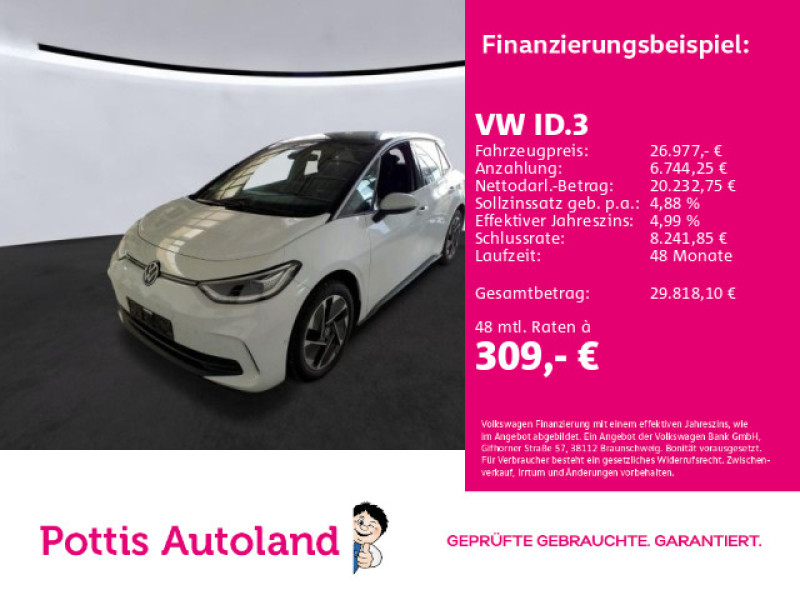 Bild 0: Volkswagen ID.3 PRO MOVE NAVI KAMERA SITZHZG PDC LED