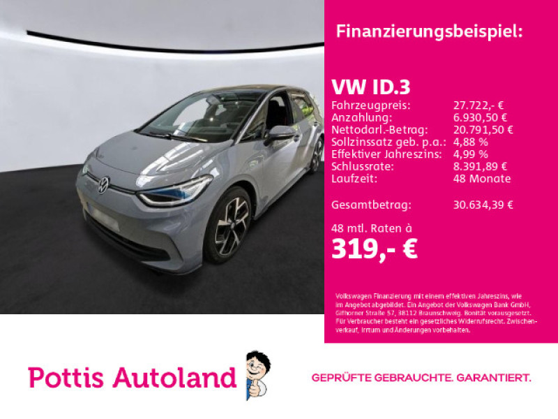 Bild 0: Volkswagen ID.3 PRO MOVE NAVI KAMERA SITZHZG PDC LED
