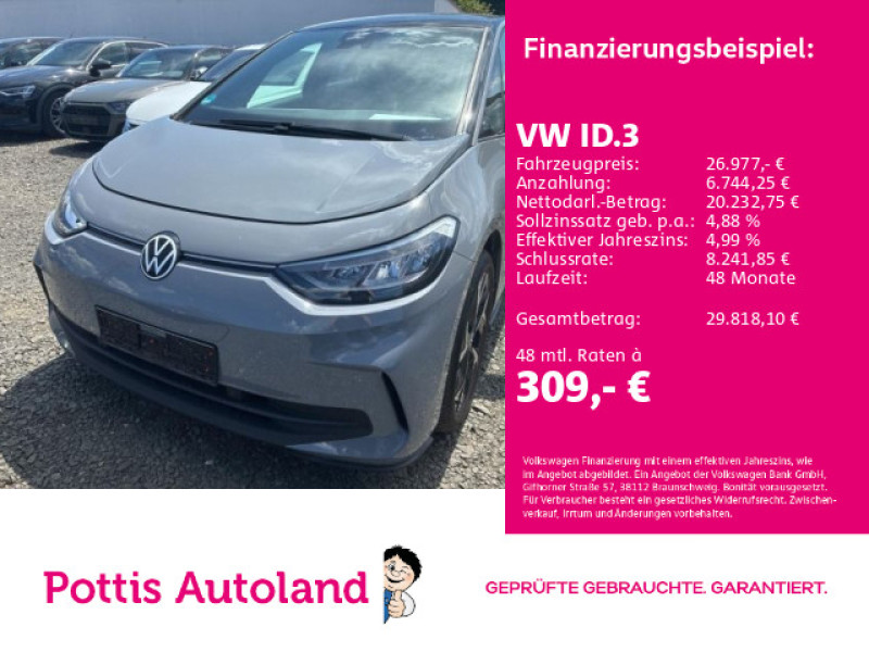 Bild 0: Volkswagen ID.3 PRO MOVE KAMERA NAVI SITZHZG PDC LED