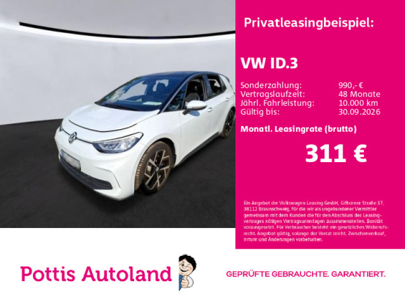 Bild 0: Volkswagen ID.3 PRO MOVE KAMERA SITZHZG NAVI PDC LED