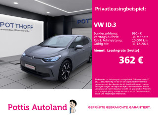 Volkswagen ID.3 PRO MOVE NAVI KAMERA SITZHZG PDC LM19