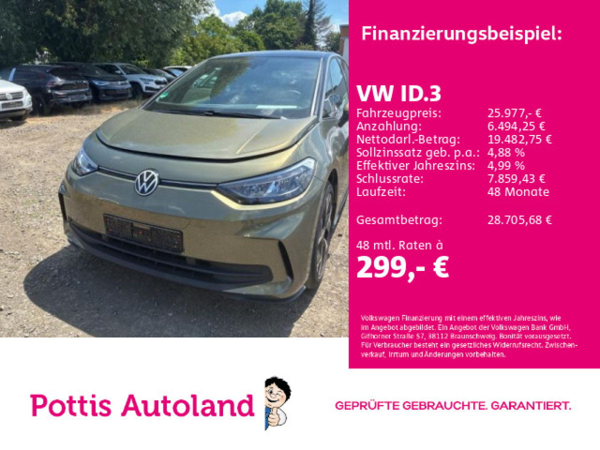 Thumb 0: Volkswagen ID.3 PRO MOVE NAVI KAMERA SITZHZG LED PDC