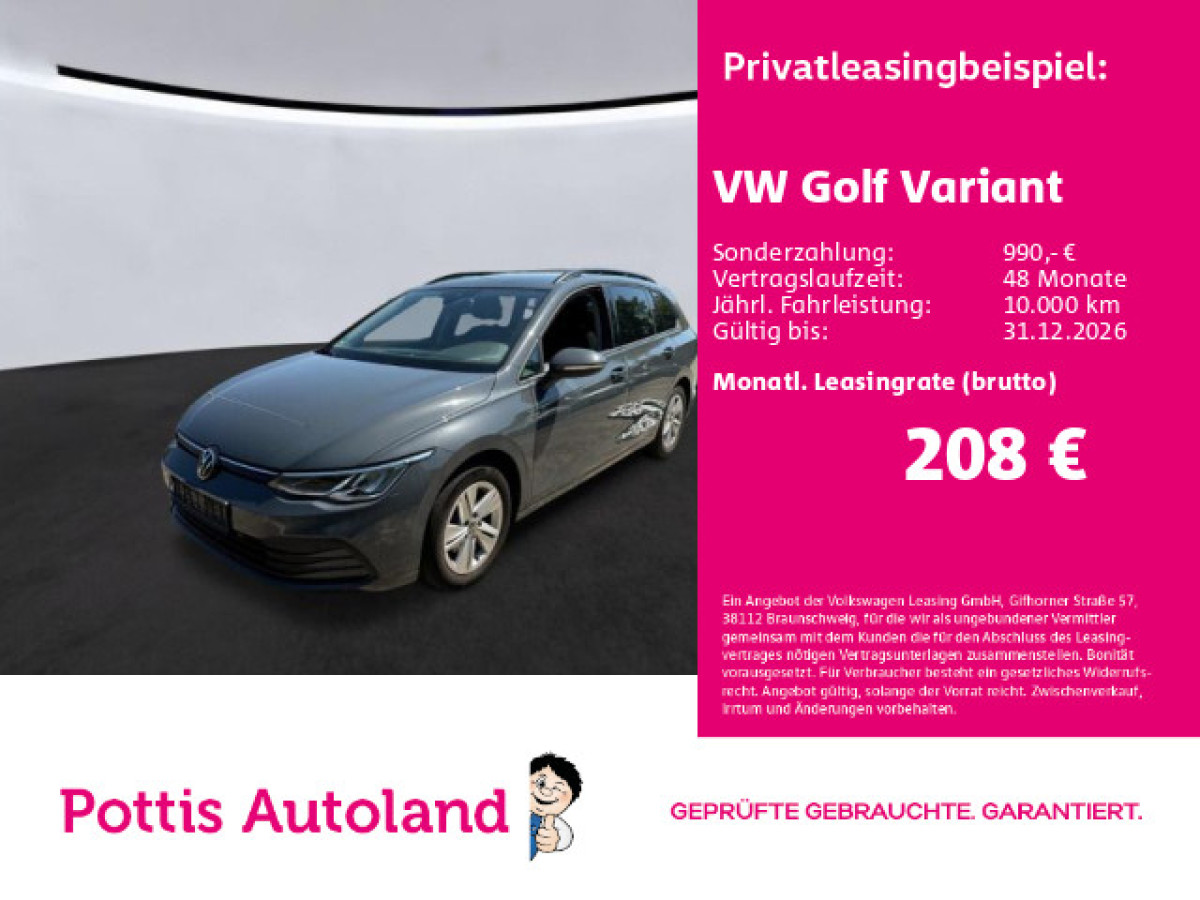 Thumb 0: Volkswagen Golf Variant 1.5 eTSI DSG LIFE AHK KAMERA NAVI PDC